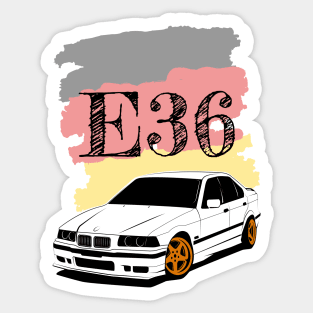 E36 Sticker